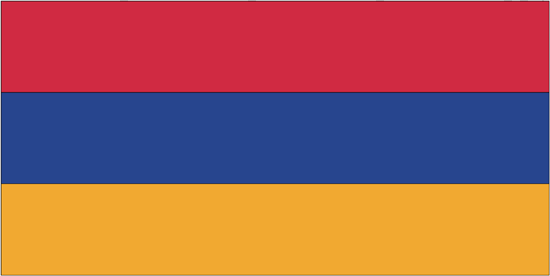 Armenia Flag-3' x 5' Indoor Flag-0