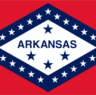 Arkansas Flags-4" x 6" Desk Flag-0
