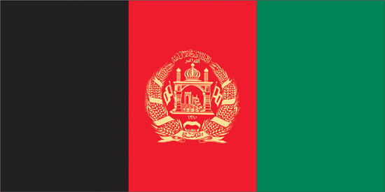Afghanistan Flag-3' x 5' Outdoor Nylon-0