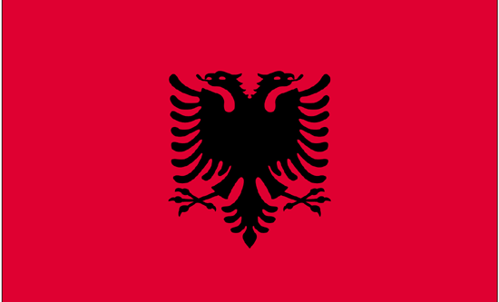 Albania-3' x 5' Indoor Flag-2483