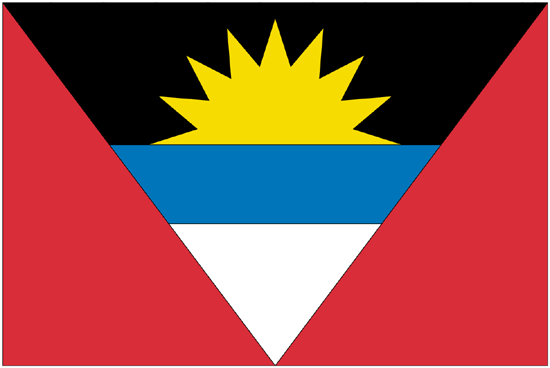 Antigua & Barbuda -3' x 5' Outdoor Nylon-0