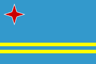 Aruba-3' x 5' Indoor Flag-0