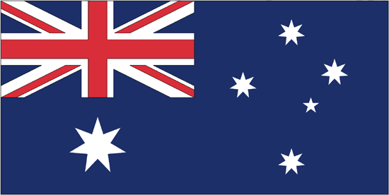 Australia-3' x 5' Indoor Flag-2519