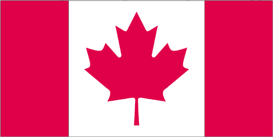 Canada-4" x 6" Desk Flag-0