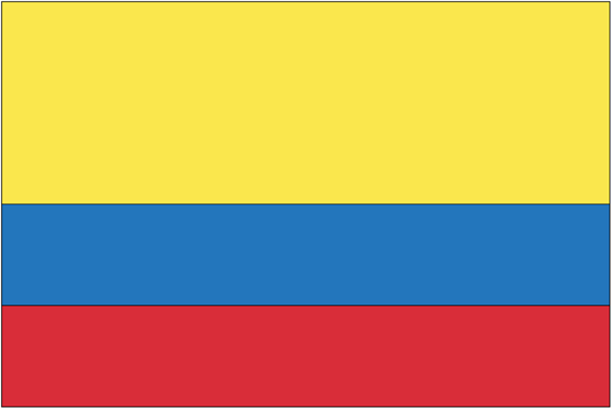 Colombia-3' x 5' Indoor Flag-0
