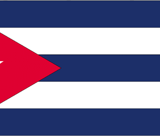 Cuba -4" x 6" Desk Flag-0