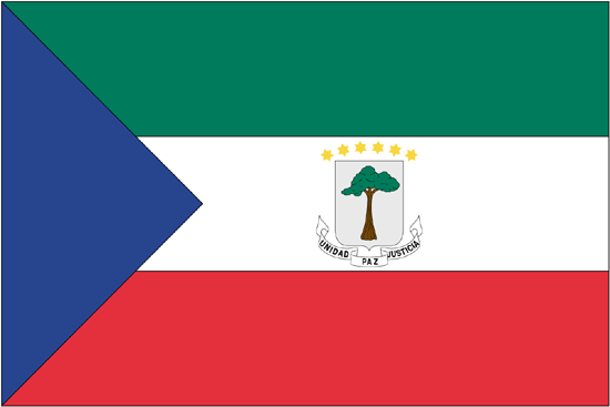 Equatorial Guinea-3' x 5' Indoor Flag-0
