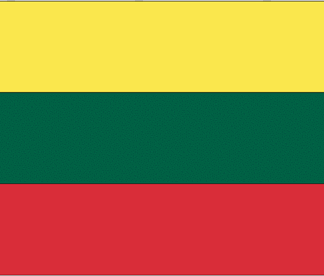 Lithuania-4" x 6" Desk Flag-0