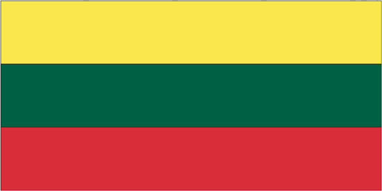 Lithuania-4" x 6" Desk Flag-0