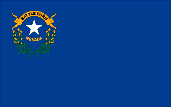 Nevada Flag-3' x 5' Outdoor Nylon-0