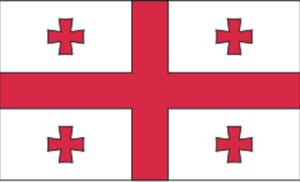 Georgia-3' x 5' Indoor Flag-0