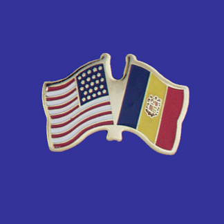 USA+Andorra Friendship Pin-0