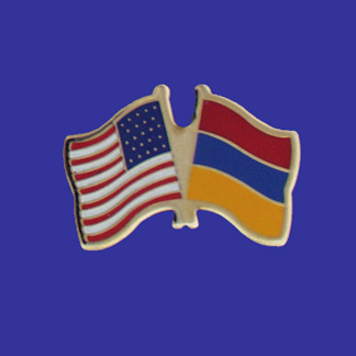 USA+Armenia Friendship Pin-0