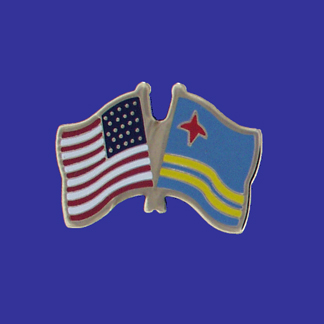 USA+Aruba Friendship Pin-0