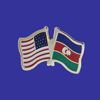 USA+Azerbaijan Friendship Pin-0
