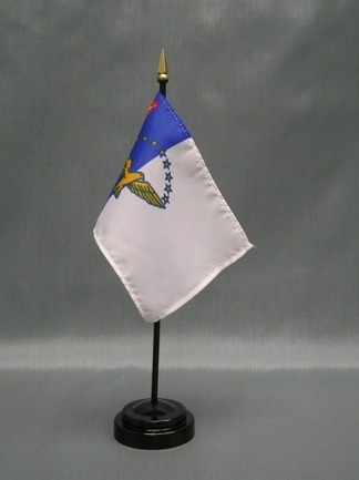 Azores -4" x 6" Desk Flag-0