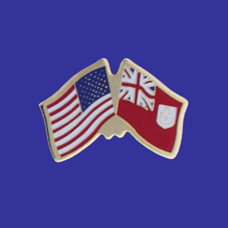 USA+Bermuda Friendship Pin-0
