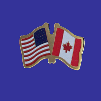 USA+Canada Friendship Pin-0