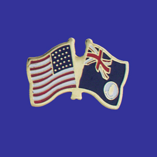 USA+Cayman Islands Friendship Pin-0