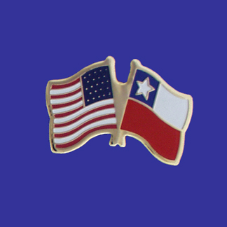 USA+Chile Friendship Pin-0