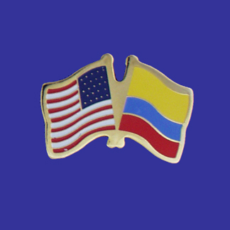 USA+Colombia Friendship Pin-0