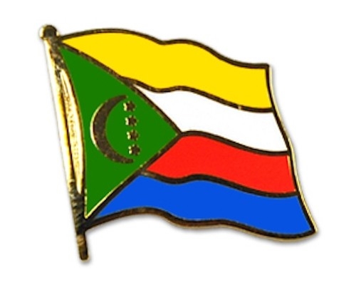 Comoros Lapel Pin -0