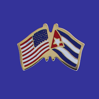 USA+Cuba Friendship Pin-0