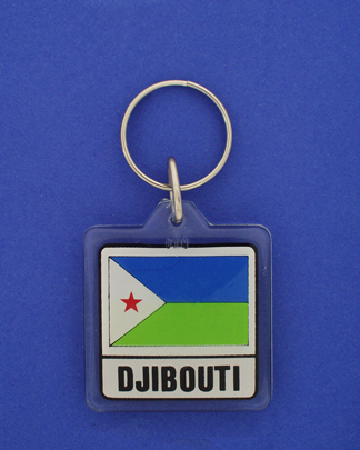 Djibouti Keychain-0