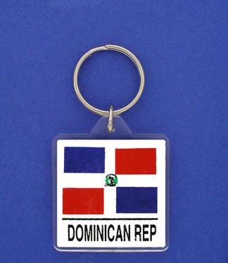 Dominican Republic Keychain-0
