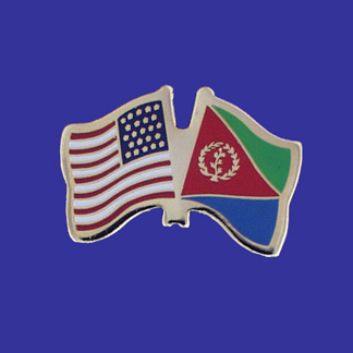 USA+Eritrea Friendship Pin-0