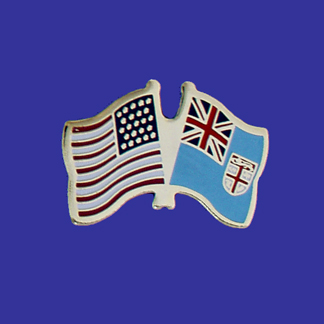 USA+Fiji Friendship Pin-0