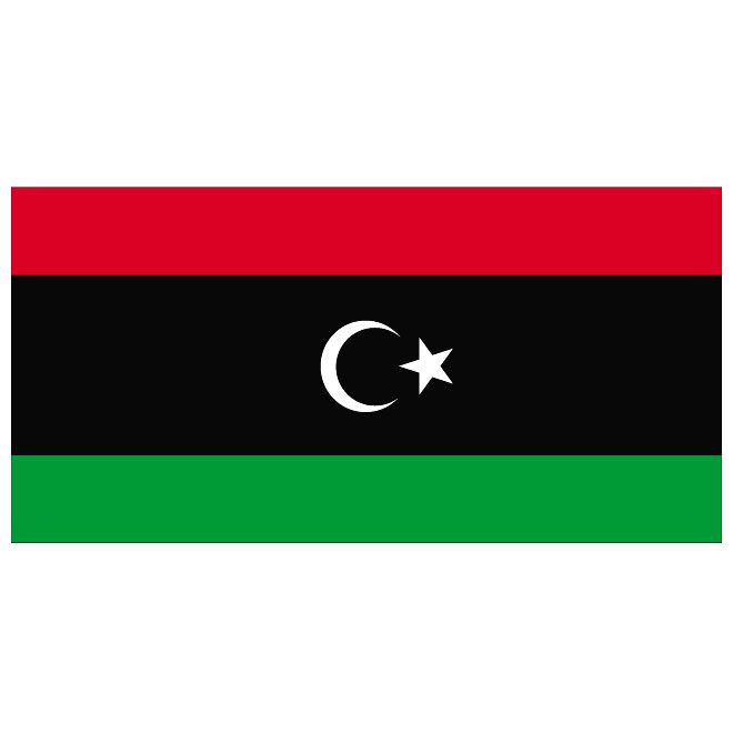 Libya -4" x 6" Desk Flag-0