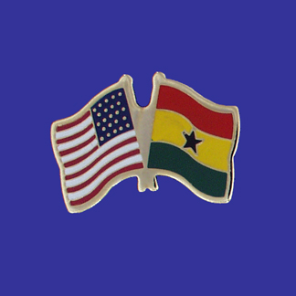 USA+Ghana Friendship Pin-0