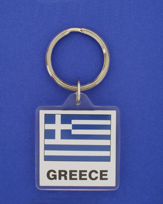 Greece Keychain-0