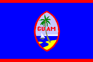 Guam Flag-3' x 5' Outdoor Nylon-0