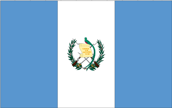 Guatemala Flag-4" x 6" Desk Flag-0