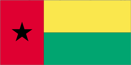 Guinea-Bissau Flag-3' x 5' Indoor Flag-0