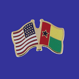 USA+Guinea Bissau Friendship Pin-0