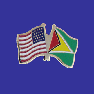 USA+Guyana Friendship Pin-0
