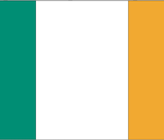 Ireland Flag-4" x 6" Desk Flag-0
