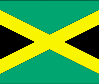 Jamaica Flag-3' x 5' Indoor Flag-0
