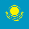 Kazakhstan 3'x5' Indoor Flag - Vision Wear International