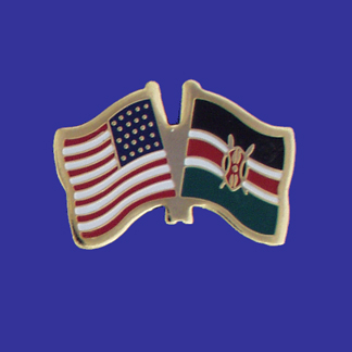 USA+Kenya Friendship Pin-0