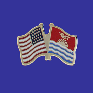 USA+Kiribati Friendship Pin-0