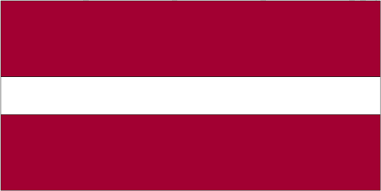 Latvia Flag-4" x 6" Desk Flag-0