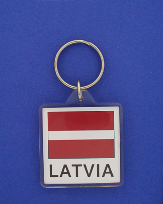 Latvia Keychain-0