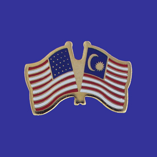 USA+Malaysia Friendship Pin-0