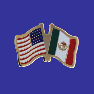 USA+Mexico Friendship Pin-0