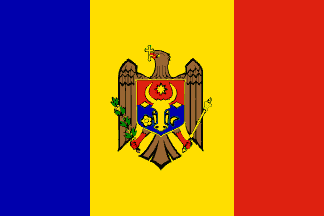Moldova Flag-3' x 5' Indoor Flag-0