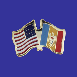 USA+Moldova Friendship Pin-0